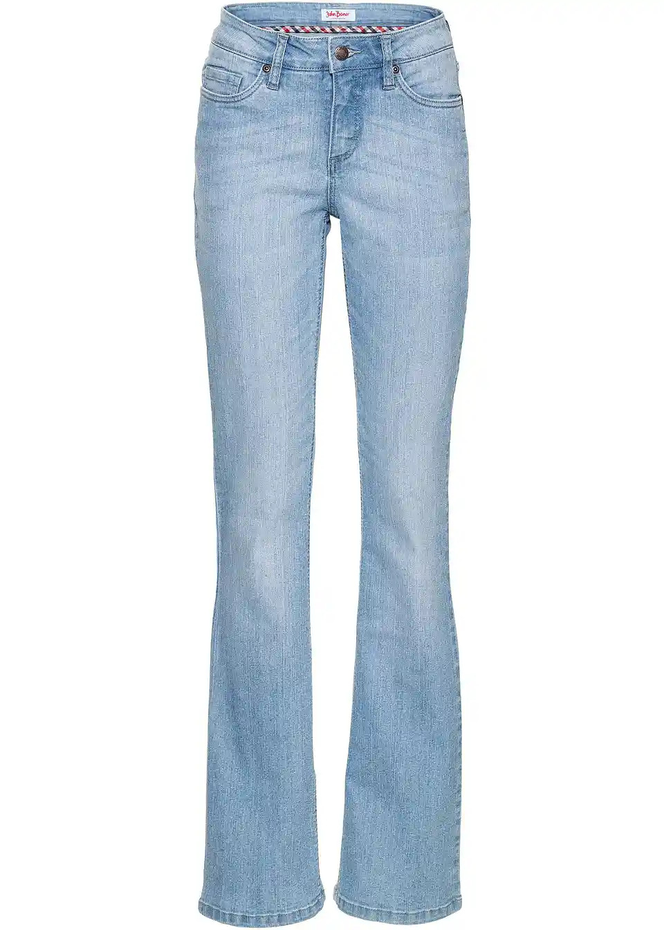 Bootcut Jeans Mid Waist, Komfort-Stretch | Bonprix DE