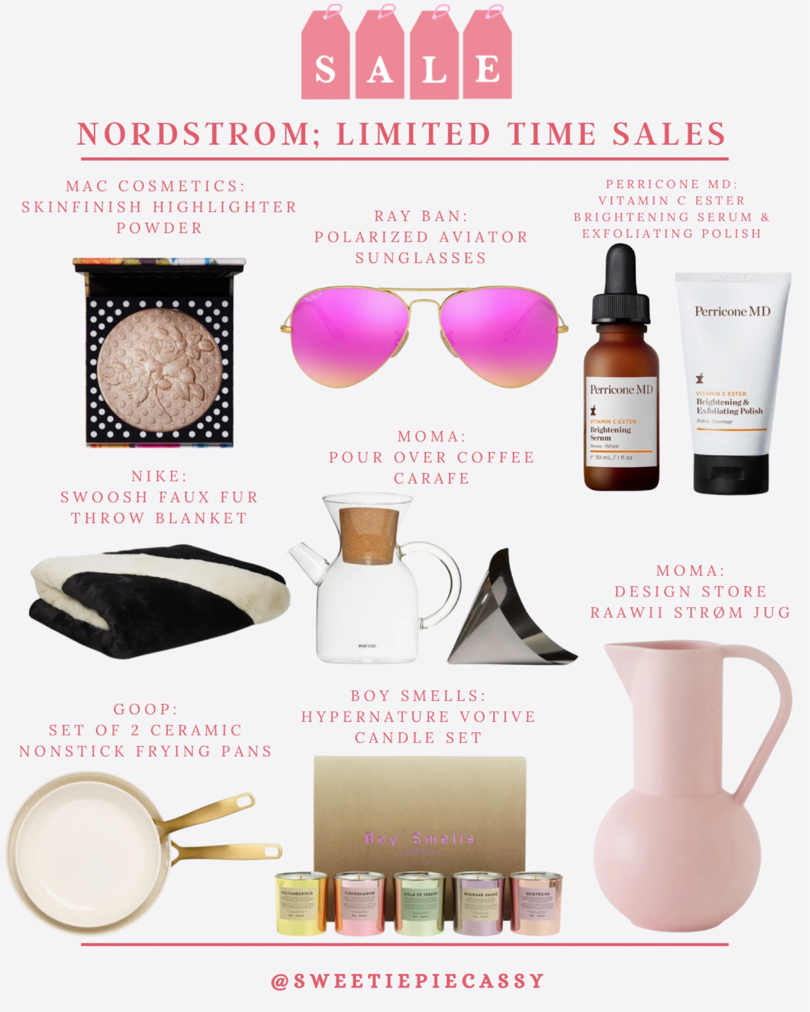 𝐍𝐎𝐑𝐃𝐒𝐓𝐑𝐎𝐌; 𝐋𝐈𝐌𝐈𝐓𝐄𝐃 𝐓𝐈𝐌𝐄 𝐒𝐀𝐋𝐄𝐒

𝑬𝒗𝒆𝒓𝒚𝒕𝒉𝒊𝒏𝒈 𝒇𝒓𝒐𝒎 𝒃𝒆𝒂𝒖𝒕𝒚, 𝒕𝒐 𝒉𝒐𝒎𝒆 𝒘𝒆𝒂𝒓, 𝒅𝒆𝒔𝒊𝒈𝒏𝒆𝒓 & 𝒔𝒐 𝒎𝒖𝒄𝒉 𝒎𝒐𝒓𝒆. 𝑫𝒐𝒏’𝒕 𝒎𝒊𝒔𝒔 𝒐𝒖𝒕 𝒐𝒏 𝒕𝒉𝒆𝒔𝒆 𝒍𝒊𝒎𝒊𝒕𝒆𝒅 𝒕𝒊𝒎𝒆 𝒔𝒂𝒍𝒆𝒔 & 𝒎𝒂𝒌𝒆 𝒔𝒖𝒓𝒆 𝒕𝒐 𝒌𝒆𝒆𝒑 𝒂𝒏 𝒆𝒚𝒆 𝒐𝒖𝒕 𝒇𝒐𝒓 𝒕𝒉𝒆 𝑺𝒖𝒎𝒎𝒆𝒓 𝑺𝒂𝒍𝒆 𝒄𝒐𝒎𝒊𝒏𝒈 𝒔𝒐𝒐𝒏!💫 #LTKIt

𝐒𝐡𝐨𝐩 𝐚𝐥𝐥 𝐭𝐡𝐞𝐬𝐞 𝐥𝐨𝐨𝐤𝐬 𝐰𝐢𝐭𝐡 𝐦𝐲 𝐋𝐈𝐊𝐄𝐭𝐨𝐊𝐍𝐎𝐖.𝐢𝐭 𝐚𝐩𝐩 ✨

Nordstrom | Nordstrom Summer Sale | Summer Sales | Accessories | Luxury | Affordable | Lifestyle Blog | Lifestyle | Wellness | Skincare Products | Beauty Blog | Face Moisturizer | Beauty Tips | Affordable Skincare | Luxury Skincare | Skincare Community | Beauty Community | Wellness | Self Care | Bath and Body | Skin Treatment | Basic Skincare | Cosmetics | Dry Skin | Oily Skin | Combination Skin | Skincare Sets | Skincare Regimen | Glowing | Clear Skin | Home Decor | Bedroom | Coffee Table | Coffee Table Decor | Bathroom | Bath | Kitchen Design | Candles | Luxury Furniture | Furniture | Affordable Decor | Affordable Furniture | Bar Carts | Bedroom Decor | Kitchen Gadgets | Home | Wall Decor | Wall Accents | Home Interior | Decorations | Farmhouse Decor | Affordable Decor | Luxury Decor | Luxury Design | Home Styling | Candle Decorations | Budget Decor | Home Deco | Trending Style | Rustic Decor | Vacation Decor | Neutral Finds | Shop the Look | Sales | Discounts | Entryway Design | Modern Decor | Home | Home Design | Boho Decorations | Furniture | Sunglasses | Coffee Lover | Candle Lover | Gift Ideas 

#LTKxNSale #LTKbeauty #LTKunder100