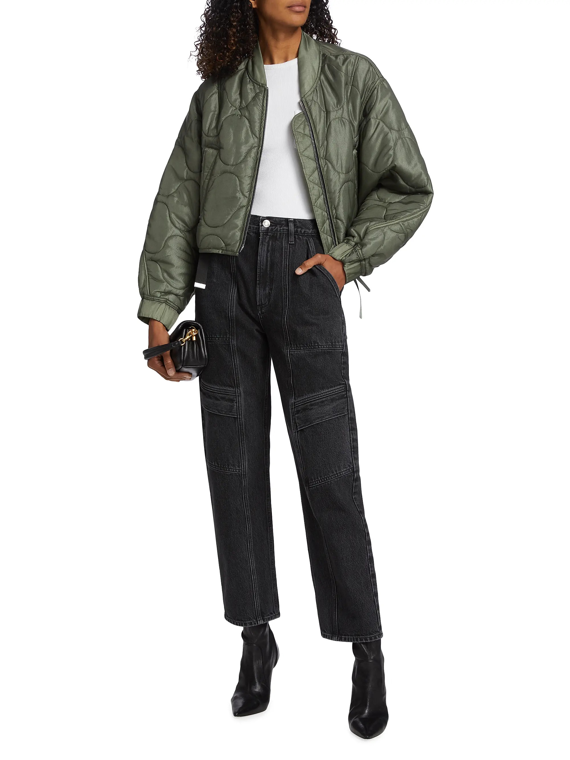 Shoreditch Ski Club X AGOLDE Iona Quilted Jacket | Saks Fifth Avenue