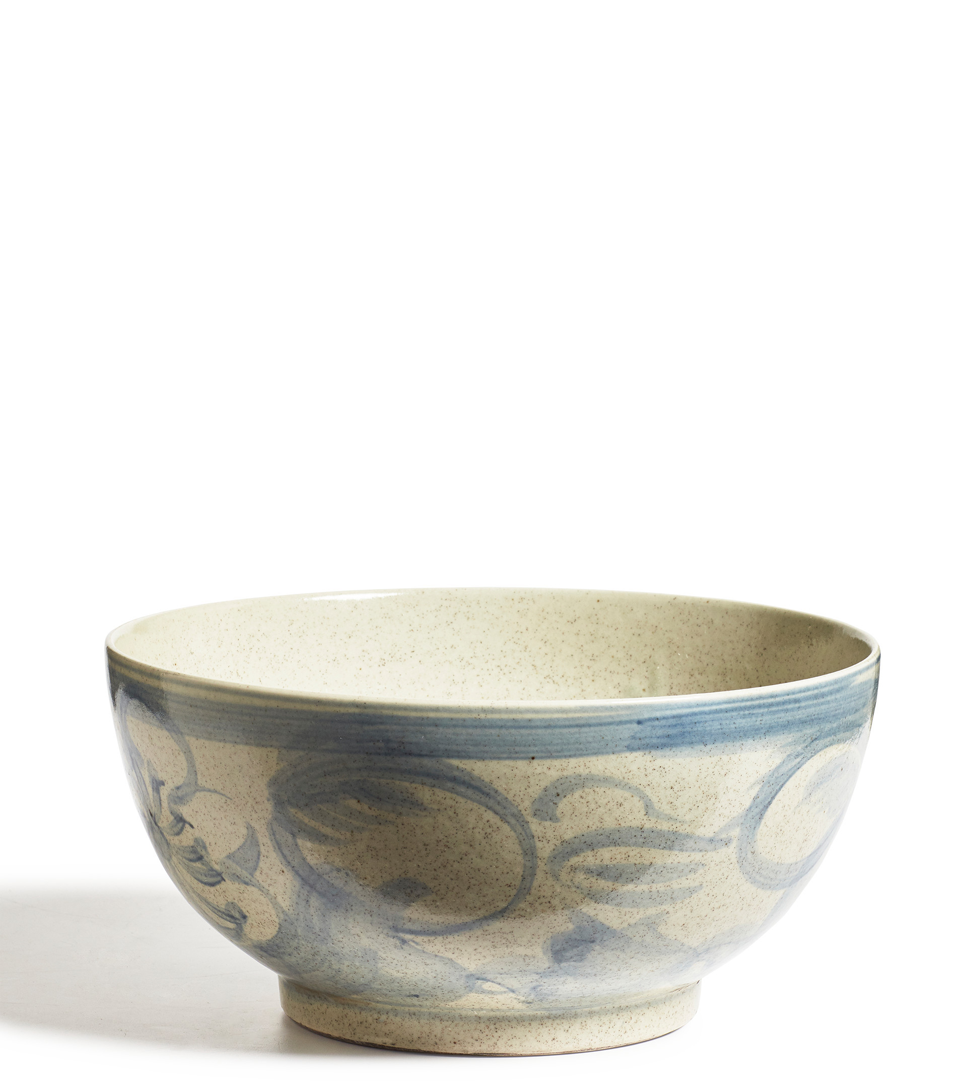Claude Bowl - White/Blue | OKA UK