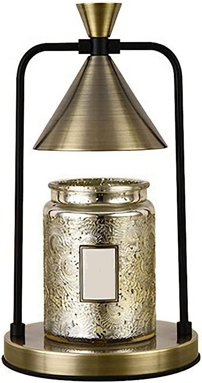 Qoyntuer Candle Warmer Lamp with Timer, Dimmable Candle Light Electric Candle Melter Compatible w... | Amazon (US)