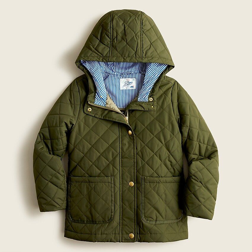 Girls' quilted Barn Jacket™ | J.Crew US