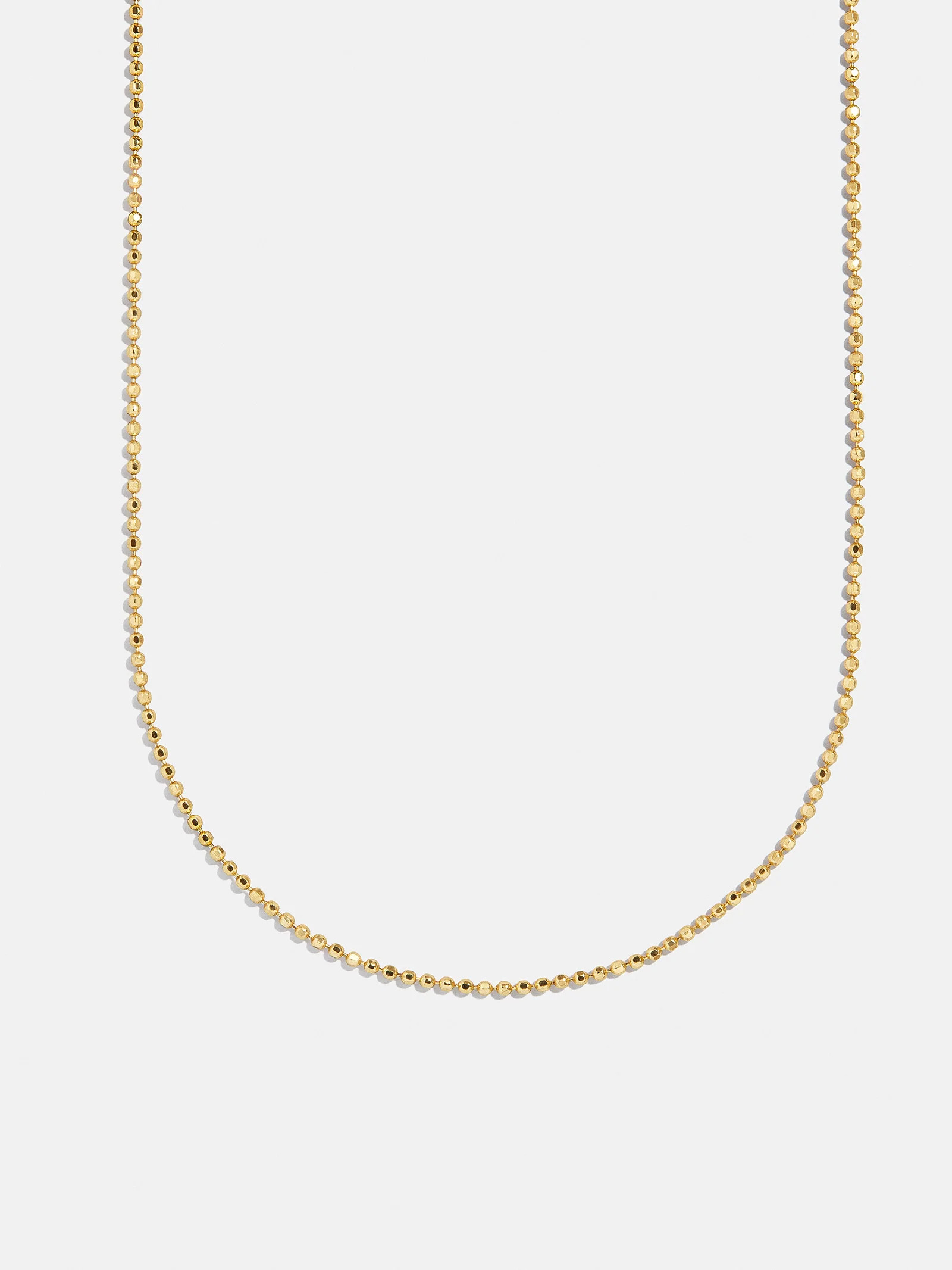 Stephanie 18K Gold Necklace - Gold | BaubleBar