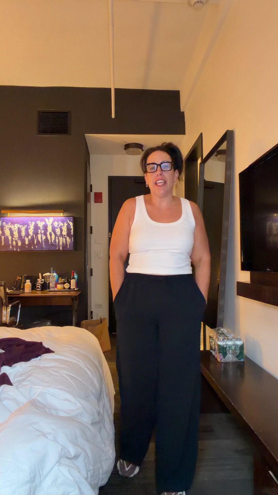 These Aritzia lounge pants are such a great choice for travel or work. Paired with a ribbed tank from Z Supply, the look is comfortable and easy for a flight home. I love having pieces like these that can work for both travel days and everyday plans.

#LTKSeasonal #LTKMidsize #LTKootd