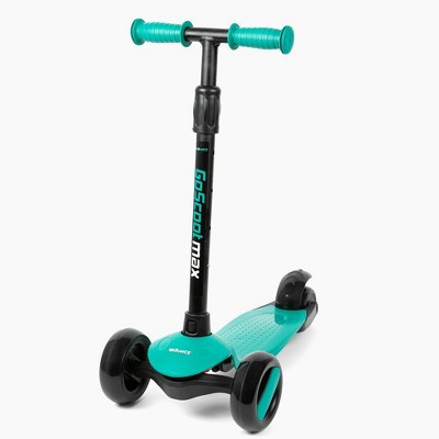 New Bounce GoScoot Max Scooter for Kids, 3 Wheel Kick Scooter, Adjustable Handle - Green | Target