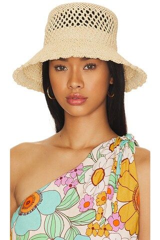 LSPACE Genova Bucket Hat in Natural from Revolve.com | Revolve Clothing (Global)