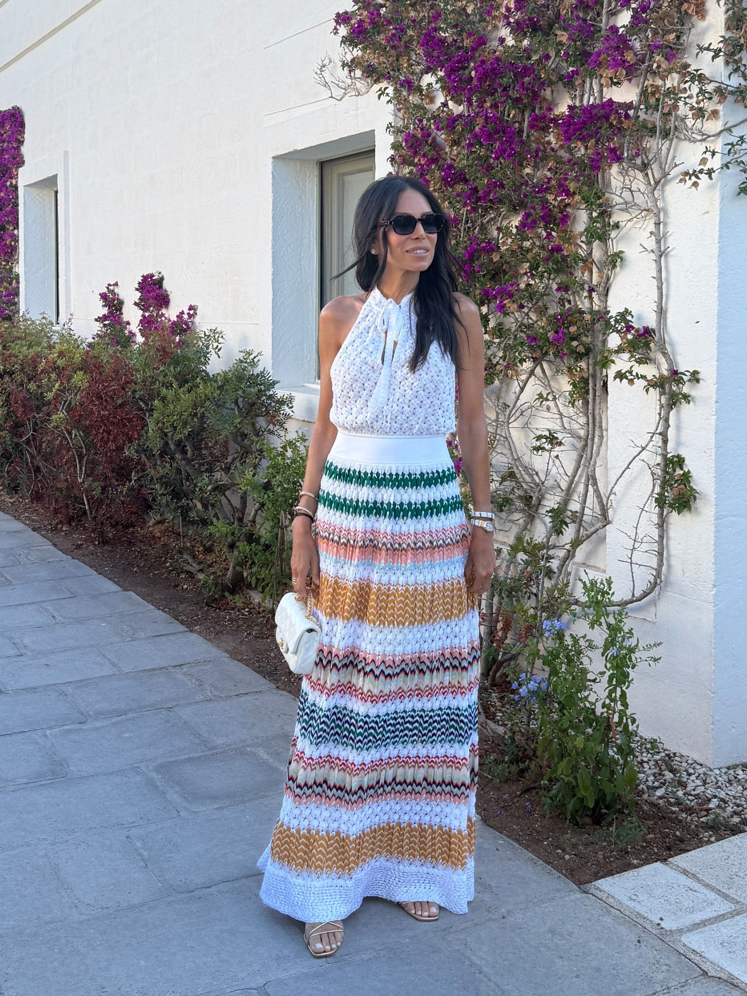 One of my favorite things about Missoni is their use of bold colors and that instantly recognizable zigzag pattern—it’s iconic for a reason. I always pack a dress like this for dinner: effortless to throw on, chic without trying, and the longer length keeps me comfortable if the night gets cooler.
Unfortunately, this exact dress is sold out—but I’ve linked similar styles so you can still capture the look 🌈✨

#LTKstyle #MissoniMoments #EffortlessEvenings #ColorfulChic

#LTKTravel #LTKParties #LTKStyleTip