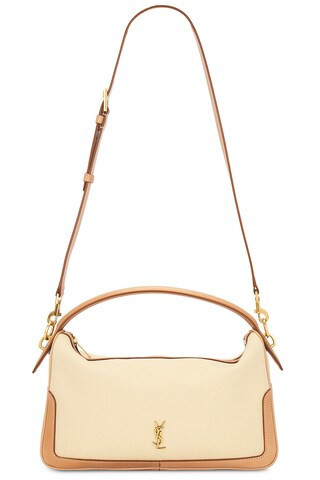 Saint Laurent Camera Supple Bag in Tan | FWRD 