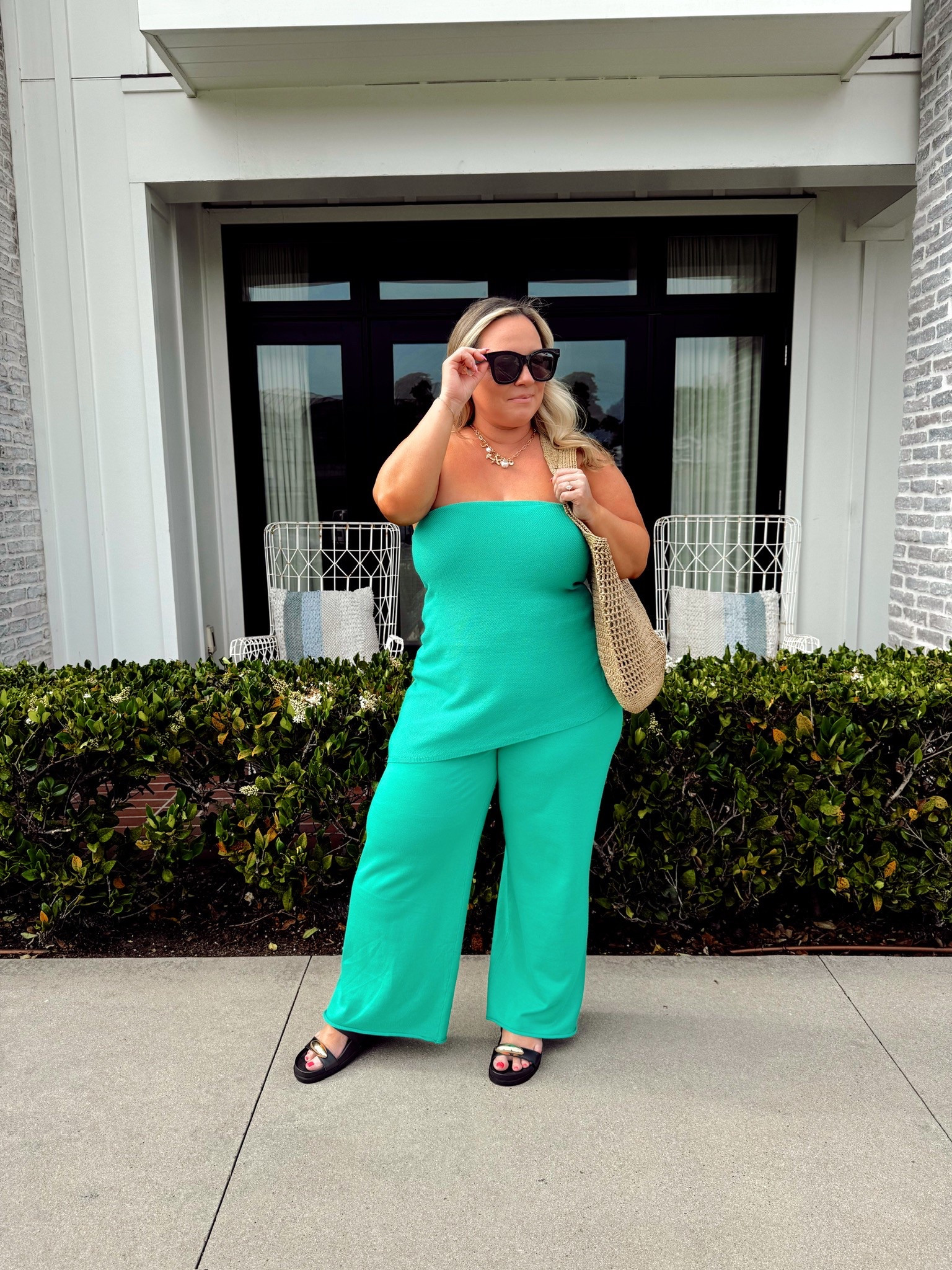 This Amazon set is super flattering and I am obsessed with this jade green color! 

Wearing size LARGE

Summer style, summer matching set, Amazon fashion, Amazon  finds, beach style, resort wear, travel outfit, vacation outfit, date night outfit

#LTKPetite #LTKStyleTip #LTKMidsize
