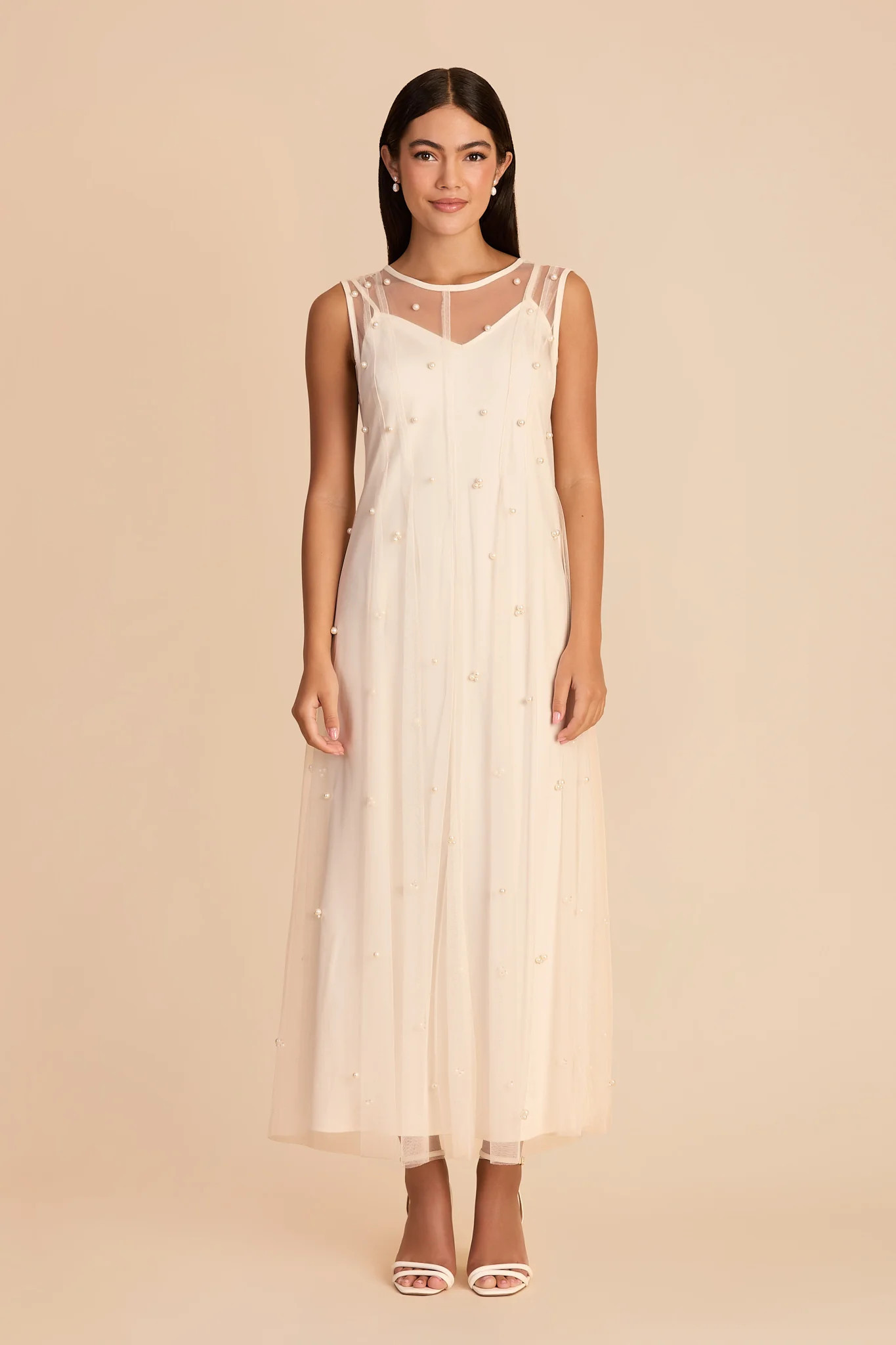 Little White Dress Charlotte Size Medium | Birdy Grey
