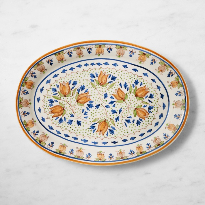 Floral Autumnal Platter | Williams-Sonoma