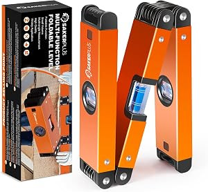 Multi-function 3 Sections Foldable Level,Accurate Multi-Angle Measurement Woodworking Tools,Preci... | Amazon (US)