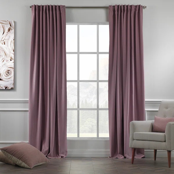 Extra Wide & Extra Long Custom Made Decorative Single Panel | Wayfair North America