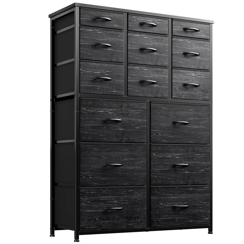 Haiya Drawer Dresser for Bedroom Tall Storage Dresser with 15 Drawers | Wayfair North America
