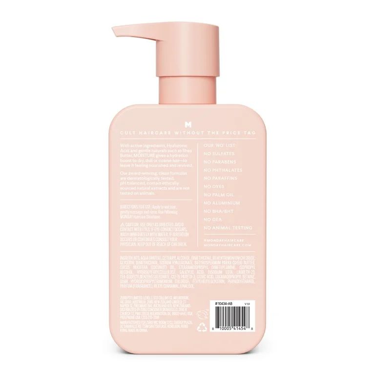 MONDAY Haircare MOISTURE Conditioner Sulfate- and Paraben-Free 354ml (12oz) | Walmart (US)