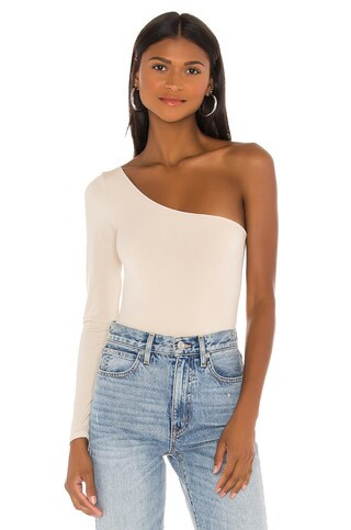 Show Me Your Mumu Brinkley Bodysuit in Taupe from Revolve.com | Revolve Clothing (Global)