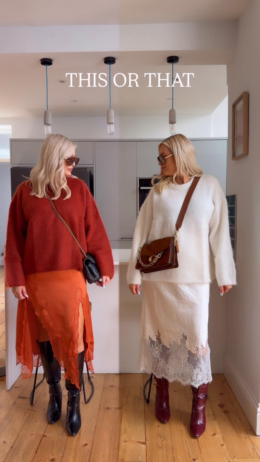 A mohair knit + satin skirt will forever be one of my favourite autumn outfit formulas 🍂🤎 these currently have 15% off also! If you click the rust all colours come up there is loads! I wear a M xx 

Autumn outfit, mohair knit, satin skirt

#LTKuk #LTKautumn