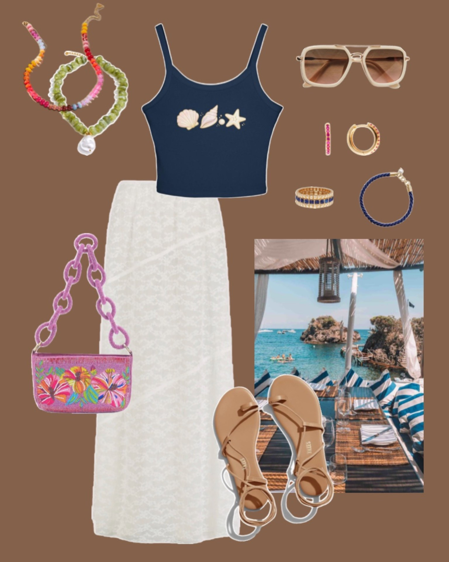 Amalfi Coast outfit, Italy outfit, lace white skirt, summer outfit 

#LTKSeasonal #LTKTravel #LTKSwim