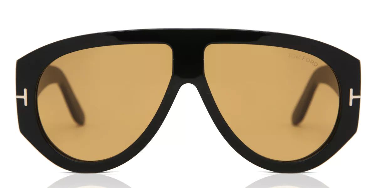 Tom Ford FT1044 BRONSON 01E Men's Sunglasses Black Size 60 | SmartBuyGlasses Global
