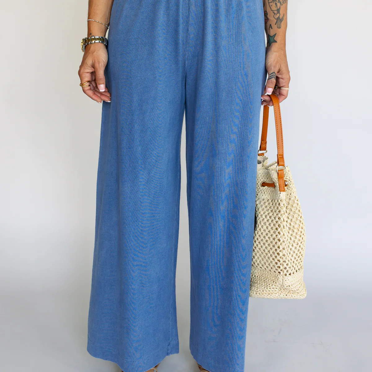 Z Supply: Scout Jersey Denim Pant - Vintage Indigo | Fig & Willow