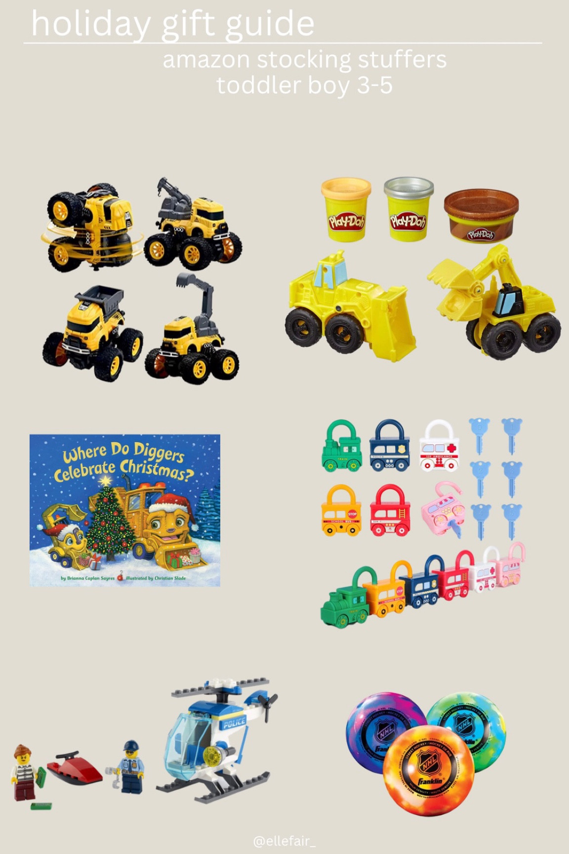 Holiday Stocking Stuffers for boys ages 3 to 5

#LTKGiftGuide #LTKCyberweek #LTKHoliday