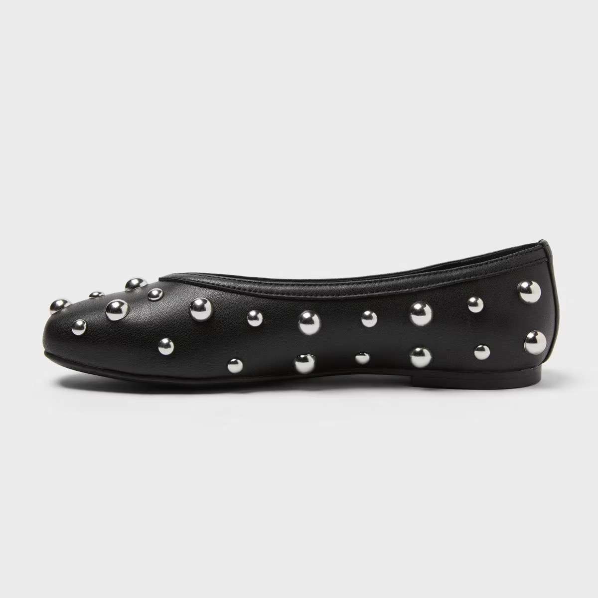 Women’s Sammie Studded Ballet Flats with Memory Foam Insole – A New day™ Black | Target