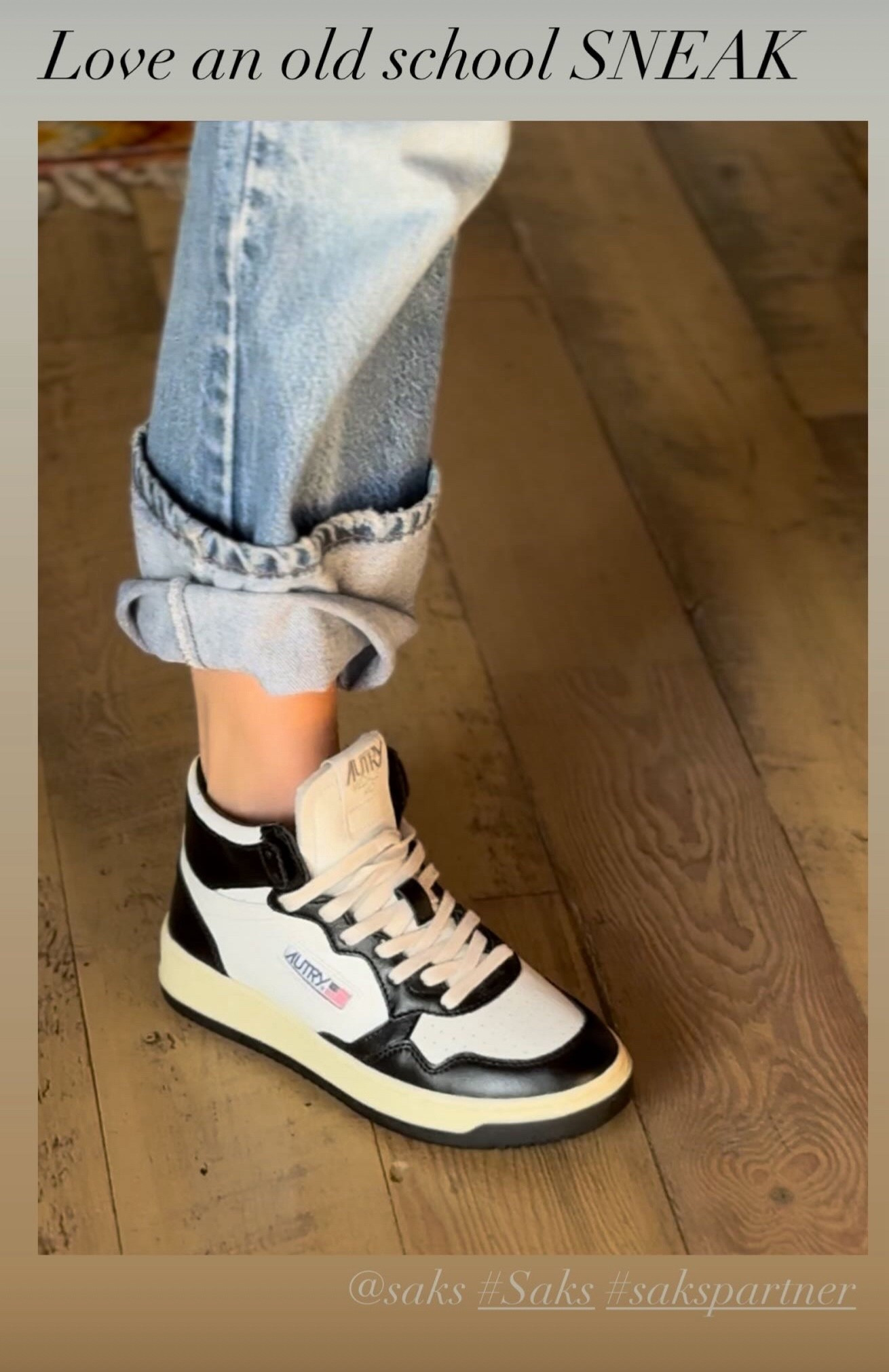 Autry Old School 😎

@saks #saks #sakspartner 

Black Friday: Earn a $75 - $750* Gift Card with your Purchase. Use code BFRIGCSF. Valid 11/24-11/29. Shop Now!