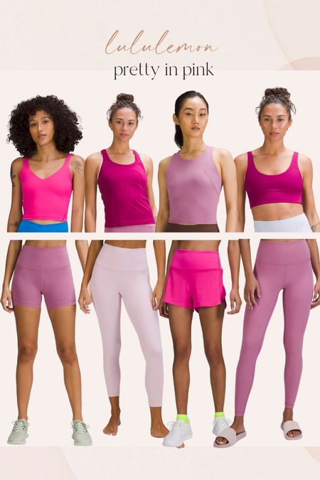 Lululemon pink activewear! 

#LTKSeasonal #LTKfit #LTKunder100