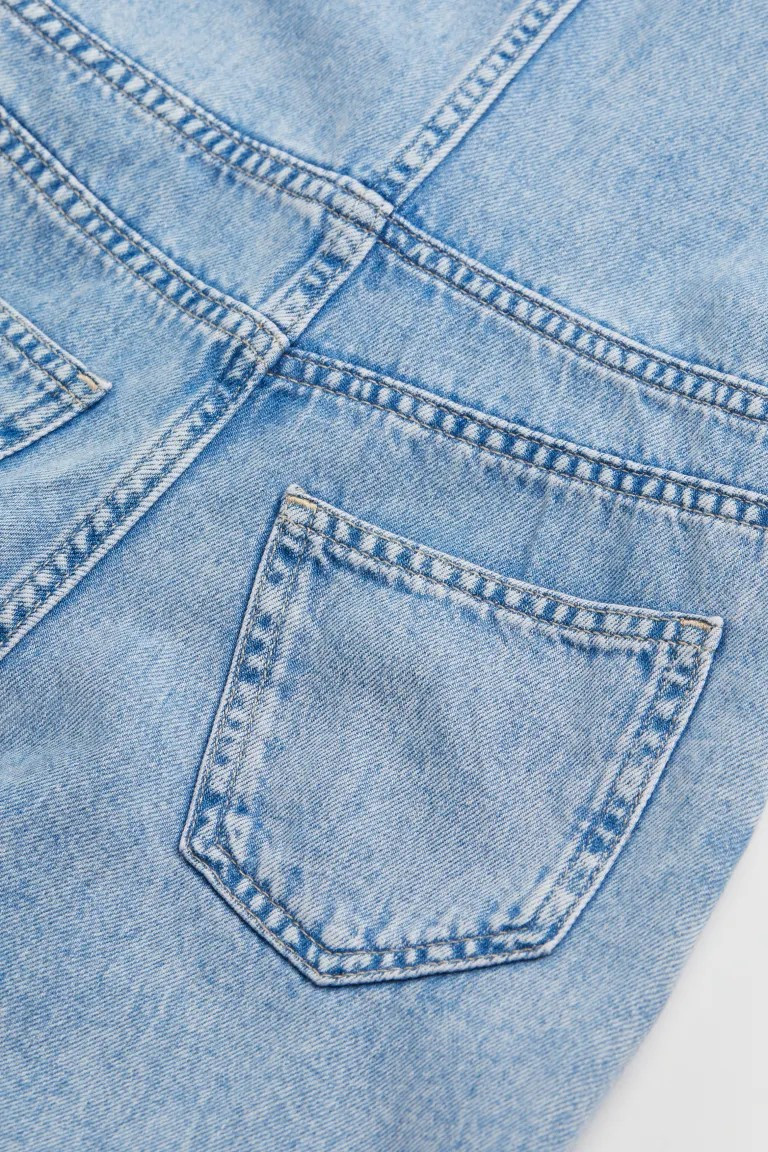 Denim Overall Shorts | H&M (US + CA)