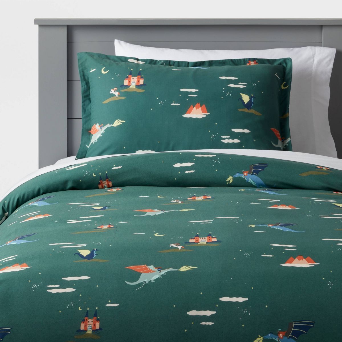 Kids' Duvet Dragon Print - Pillowfort™ | Target