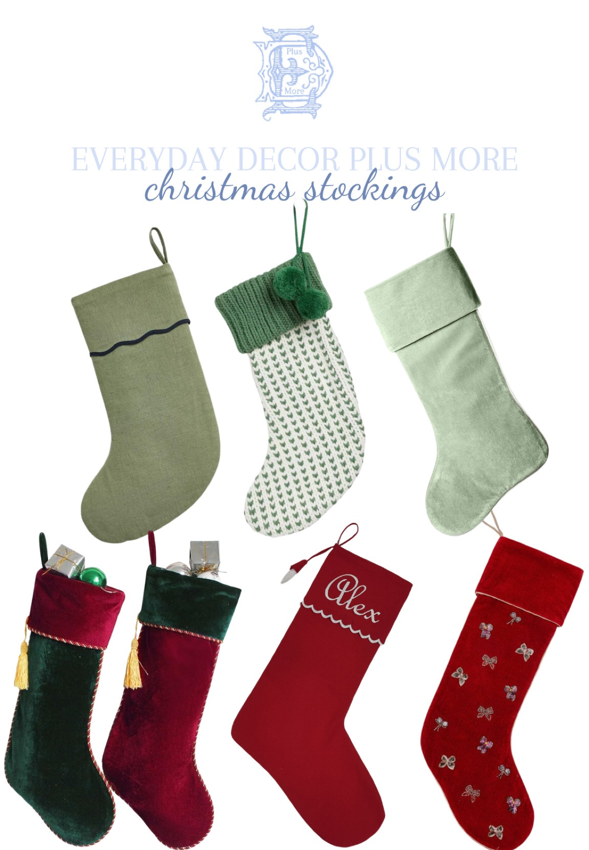 Block print stockings
Scalloped stocking
Block print scalloped stockings
Traditional stockings
Fun Christmas stockings
Block print Christmas stockings
Grandmillennial Christmas stockings
Grandmillennial stockings  
Velvet stockings
Knit stockings
Quilted stockings
Stocking with bows
Bow stocking 

#LTKGiftGuide #LTKhome #LTKSeasonal