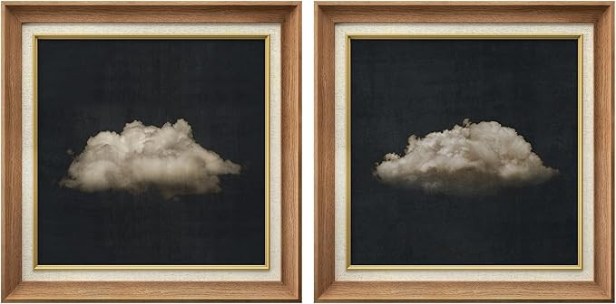 MUDECOR Premium Framed Wall Art Pastoral Countryside Sketch with Distant Hills Illustrations Fine... | Amazon (US)