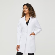 Women’s Bellevue Slim Long Lab Coat  - White · FIGS | FIGS