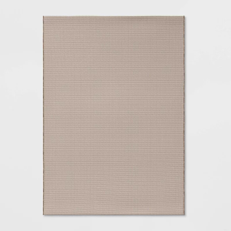 Stripe Outdoor Rug Neutral - Threshold™ | Target