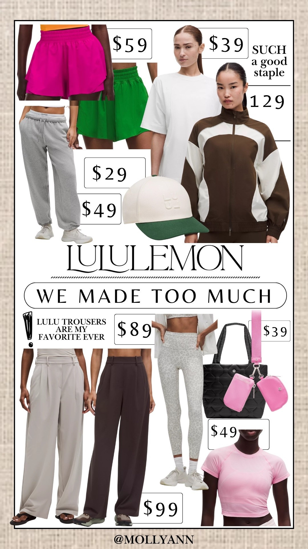 lululemon we made too much!!!

#LTKSaleAlert #LTKfitnessgoals #LTKselfcare