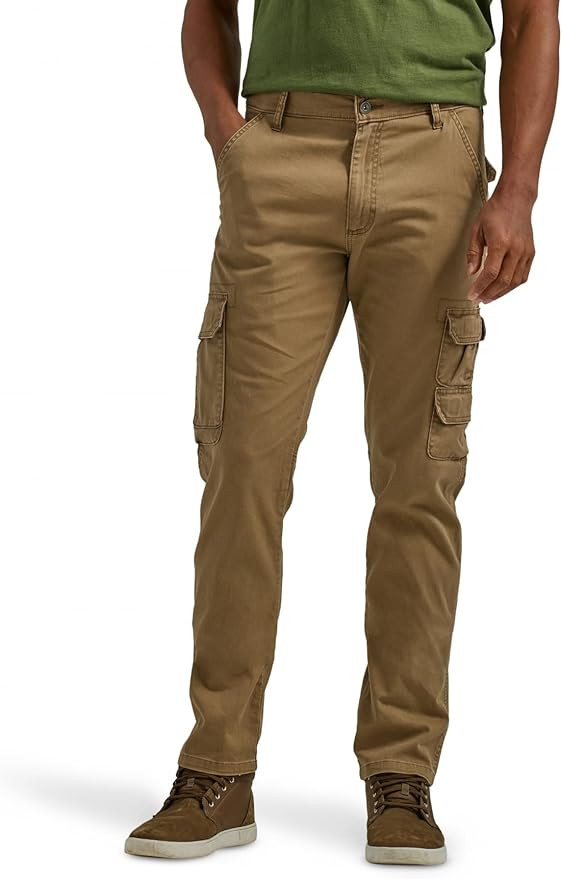 Wrangler Authentics Men's Regular Tapered Cargo Pant | Amazon (US)