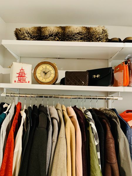 I use the Elfa shelving from the Container Store for so many of my closet makeovers!  

#LTKhome #LTKstyletip #LTKSale