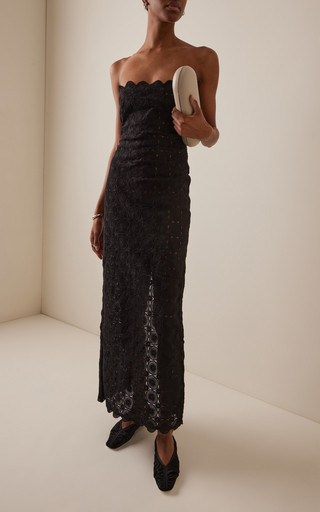 Crocheted Organic Cotton Midi Dress | Moda Operandi (Global)