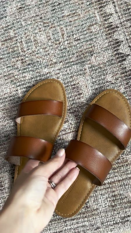 Amazon women’s faux leather double strap summer sandal - runs true to size! 



#LTKfindsunder50 #LTKstyletip