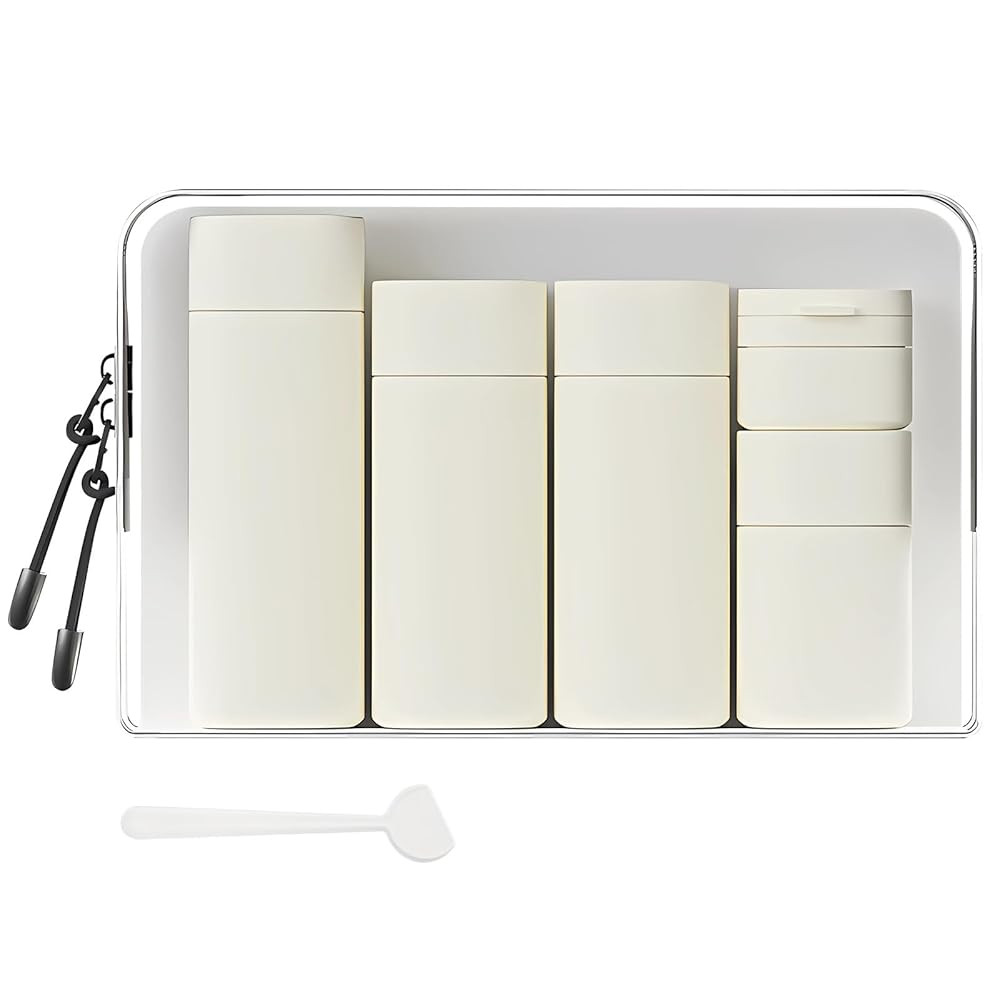 Suteng Travel Bottles for Toiletries, TSA Approved 5 Pack Travel Size Containers, Leak Proof Refi... | Amazon (US)