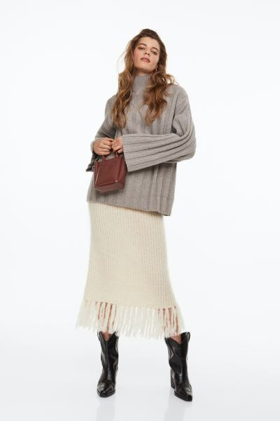 Wełniany sweter oversize | H&M (DE, AT, CH, NL, FI)