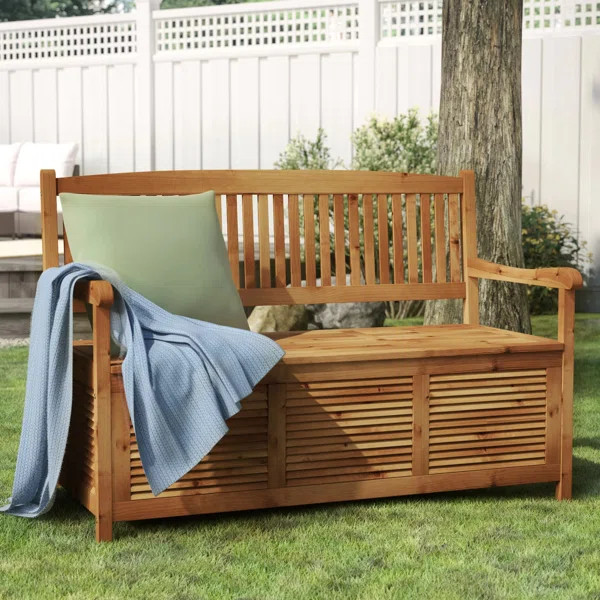 Acacia Outdoor Bench | Wayfair North America