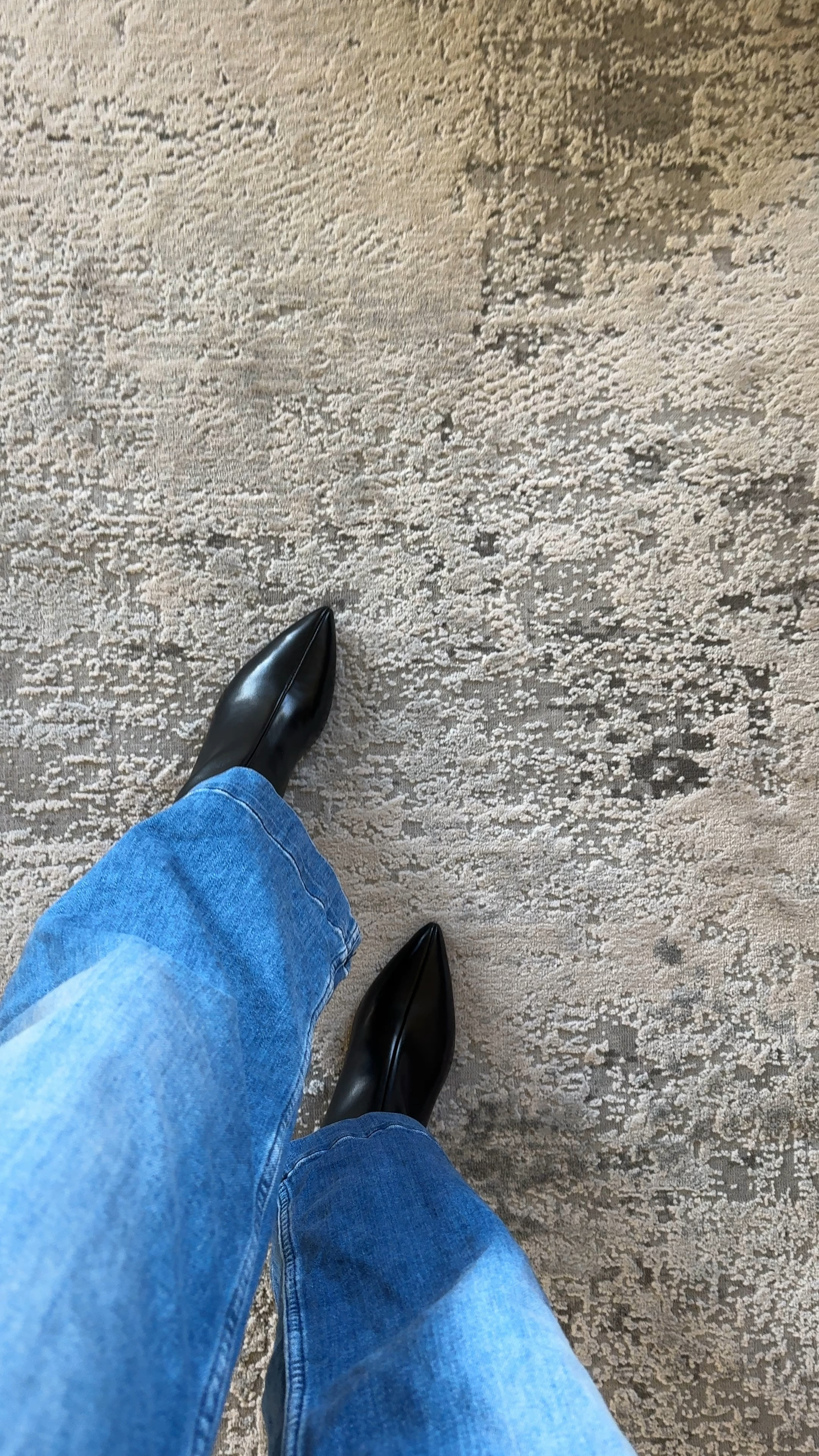 “Jeans and a cute top” was THE outfit formula for forever to go out. Here is how I do it as an over 40 mom. 
Top fits like your favorite long sleeve tee, with nice cotton material through the body. The mesh material dresses it up, making it look and feel chic. Currently on sale for around $27. 
Jeans are my favorite option for denim with stretch. Luxe feeling with the perfect fit every time. A bit of a splurge that is worth it. 
Dressy booties are worth checking out if you don’t want to invest in a style you don’t wear much. Under $40. 
Necklace catches so much light and looks beautiful on its own. 
Mixed metals cuff bracelet stack  
Code HINTOFGLAM to save on jewelry 