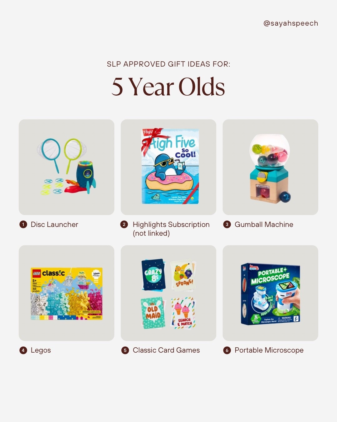 Looking for gift ideas to support your child’s development? These options were all thoughtfully selected by a pediatric speech language pathologist! 

#LTKGiftGuide #LTKFamily #LTKKids