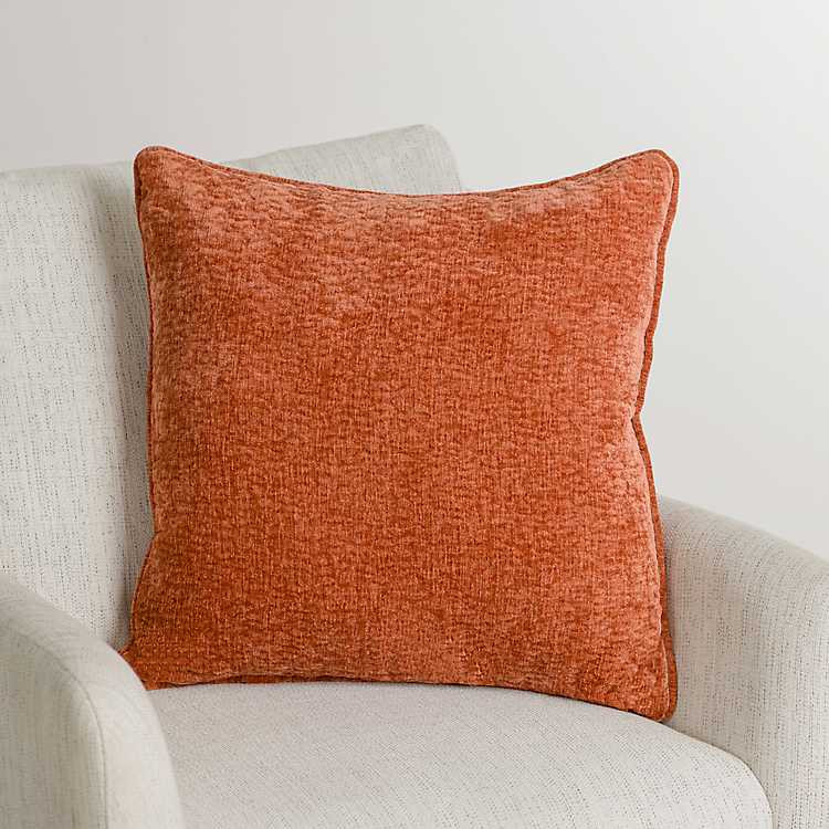 Spice Chenille Leopard Throw Pillow | Kirkland's Home