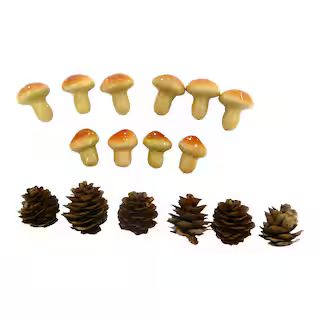 Decorative Mushroom & Pinecone Set by Ashland® | Michaels Stores