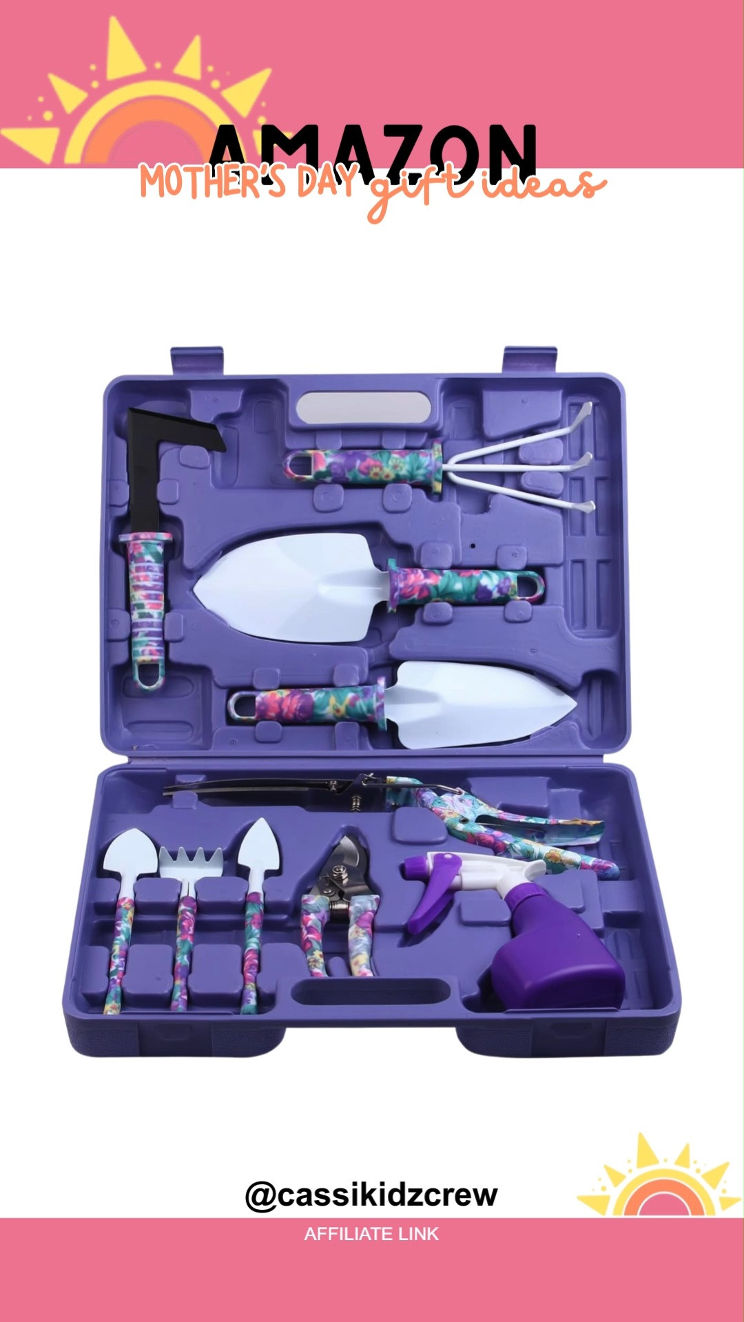 Mothers Day gardening gifts like hand tools with a carrying case make every planting day easier and more joyful. Thoughtful, practical, and perfect for moms who love their garden. 🌸🌿✨  

#MothersDay #giftideas #momgifts #celebratemom #gardeningtools #gardenstyle #homeessentials #specialgifts #lovemom #gardeninglife 

 #LTKMothersDay #LTKmomlife #LTKSaleAlert
