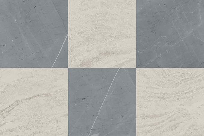 FloorPops x Chris Loves Julia Bonneville Slate Peel and Stick Floor Tiles, FP6523 | Amazon (US)