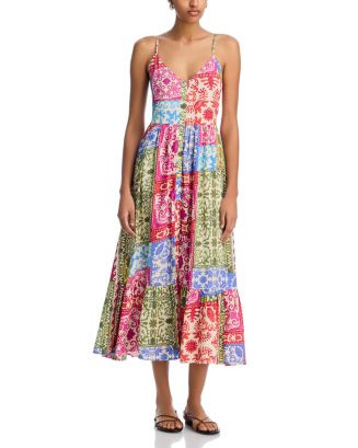 Wilcox Mixed Print Midi Dress -Exclusive | Bloomingdale's (US)