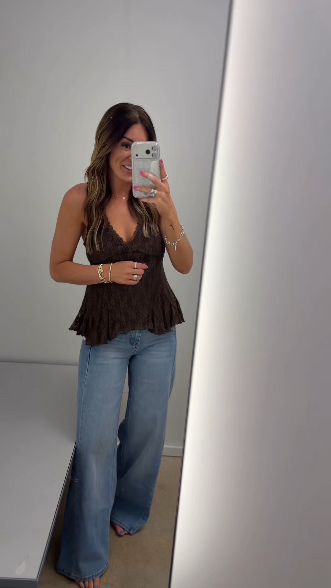 Walmart New Arrivals! I’m 5”6, usually a 0-2, XS. 

Tops: XS
Jeans: 1 (they ran a bit big) 
Floral Pants: XS

#LTKdayinmylife #LTKgrwm #LTKootd